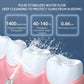 Oral Irrigator with 3 Modes Rechargeable Water Dental Flosser Designed for Travel and Home Use