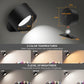 SupplyMeDirect LED Under Closet Light Rechargeable Battery Powered Magnetic Round Touch Wall Lamp
