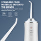 Cordless Water Flosser Teeth Cleaner with Rechargeable Water Cordless Flosser 4 Jet Tip IPX7 Waterproof 240ml