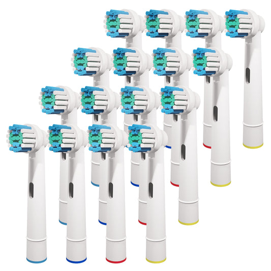 Genkent Electric Toothbrush Replacement Heads 20 Pcs Compitable with Oral B, 4 Count