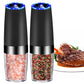 Salt and Pepper Grinder Set of 2 Gravity Electric Grinder Adjustable Coarseness