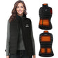 Heated Vest with Battery Pack Lightweight Washable with 6 Heating Zones for Men/Women's Christmas Day Gifts