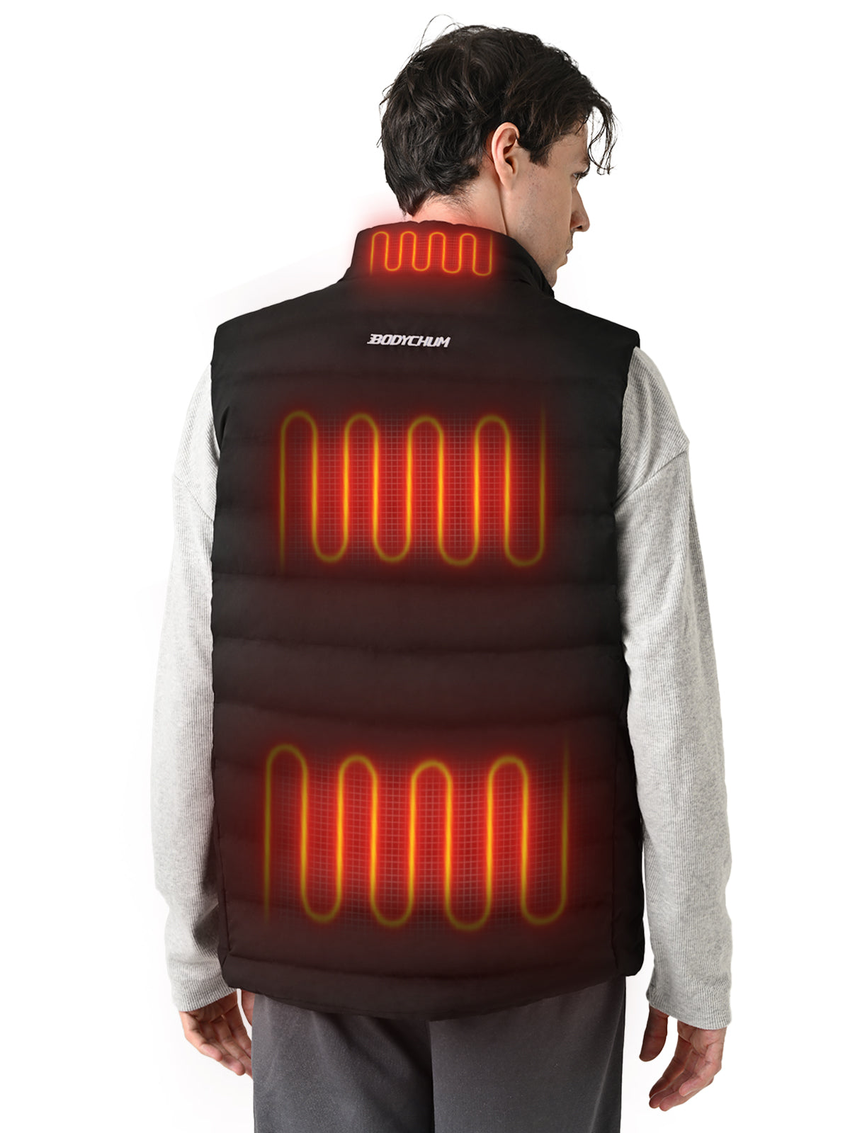 Heated Vest with Battery Pack Lightweight Washable with 6 Heating Zones for Men/Women's Christmas Day Gifts