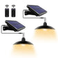Outdoor Solar Pendant Light Waterproof with Remote Control for Xmas Decor