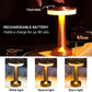 LED Table Lamp Touch Console Dimmable USB Rechargeable Desk Lamp Night Light for Restaurant Hotel Bar