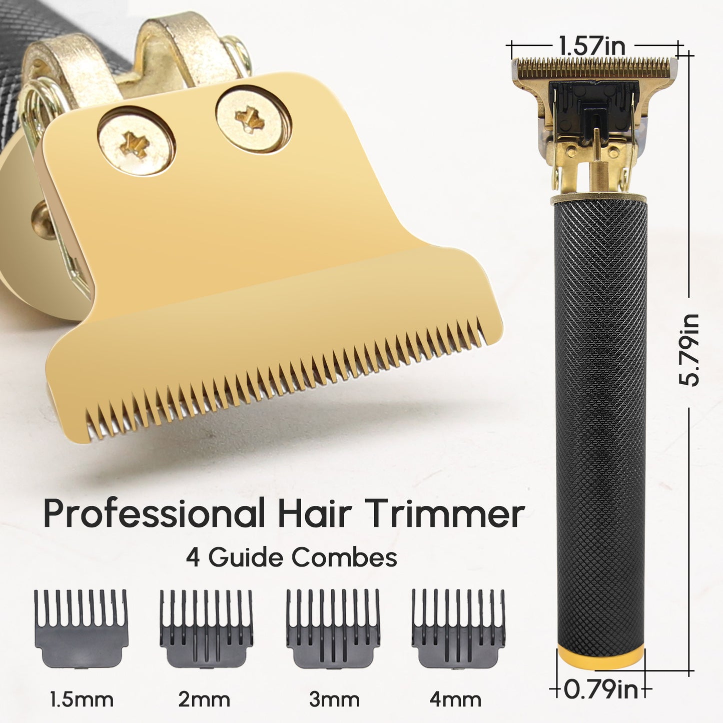 Hair Trimmer Professional Hair Clippers Cutting T Blade Trimmer Men
