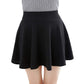 Women's Skirt Versatile Mini Skirts Basic Stretchy Flared Skater Skirt