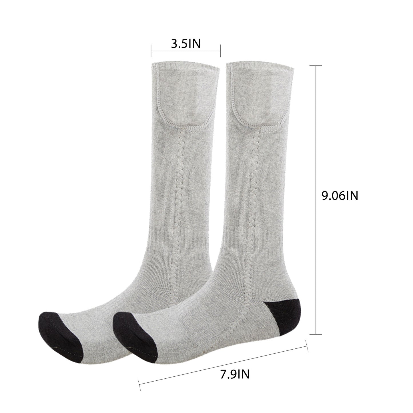 Winter Warm Outdoor Socks Thermal Socks USB Heating Sock