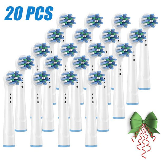 Genkent 20Pcs Replacement Brush Heads Fit for Oral-B Braun Electric Toothbrushes