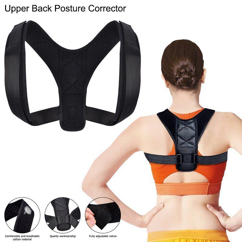 Adjustable Posture Corrector Back Support Strap Brace Shoulder Support