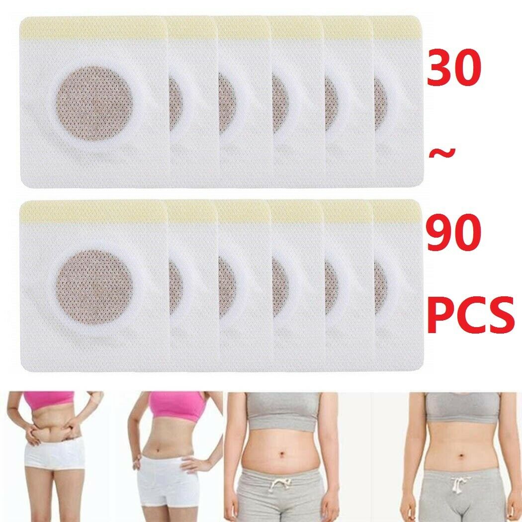 30~90 PCS Slim Patches Diet Slimming Fast Loss Weight Burn Fat