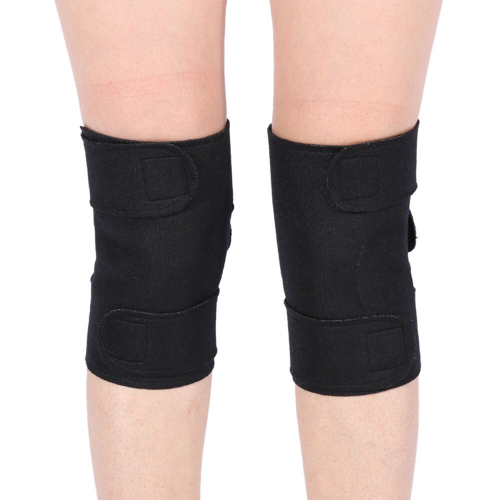 1 Pair Self Heating Knee Pads Magnetic Knee Brace Support Belt