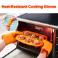 Silicone Heat Resistant Gloves Oven Grill Pot Holder Mitt Kitchen
