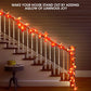 15 Ft String Lights Maple Leaf Light Twinkle Hanging Lighting Decor for Party Indoor Outdoor Garden 30 Lights