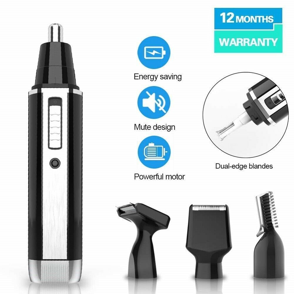 4 In 1 Electric Shaving Nose Ear Trimmer Safety Face Beard Care