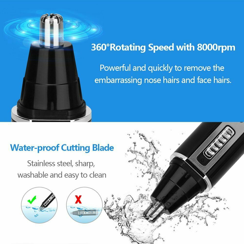 4 In 1 Electric Shaving Nose Ear Trimmer Safety Face Beard Care