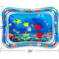 Outdoor Water Mat Tummy Time Inflatable Play Mat floor Crawling Kids