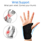 2Pcs Tunnel Wrist Brace Support Sprain Forearm Splint Band Strap