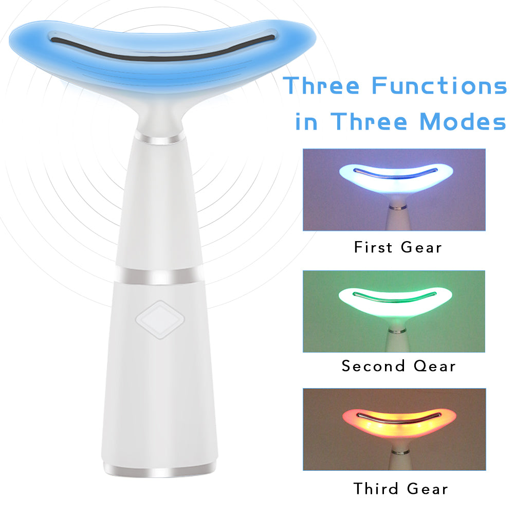 Neck Massager Anti‑Wrinkle Rechargeable Lifting Face Skin Device