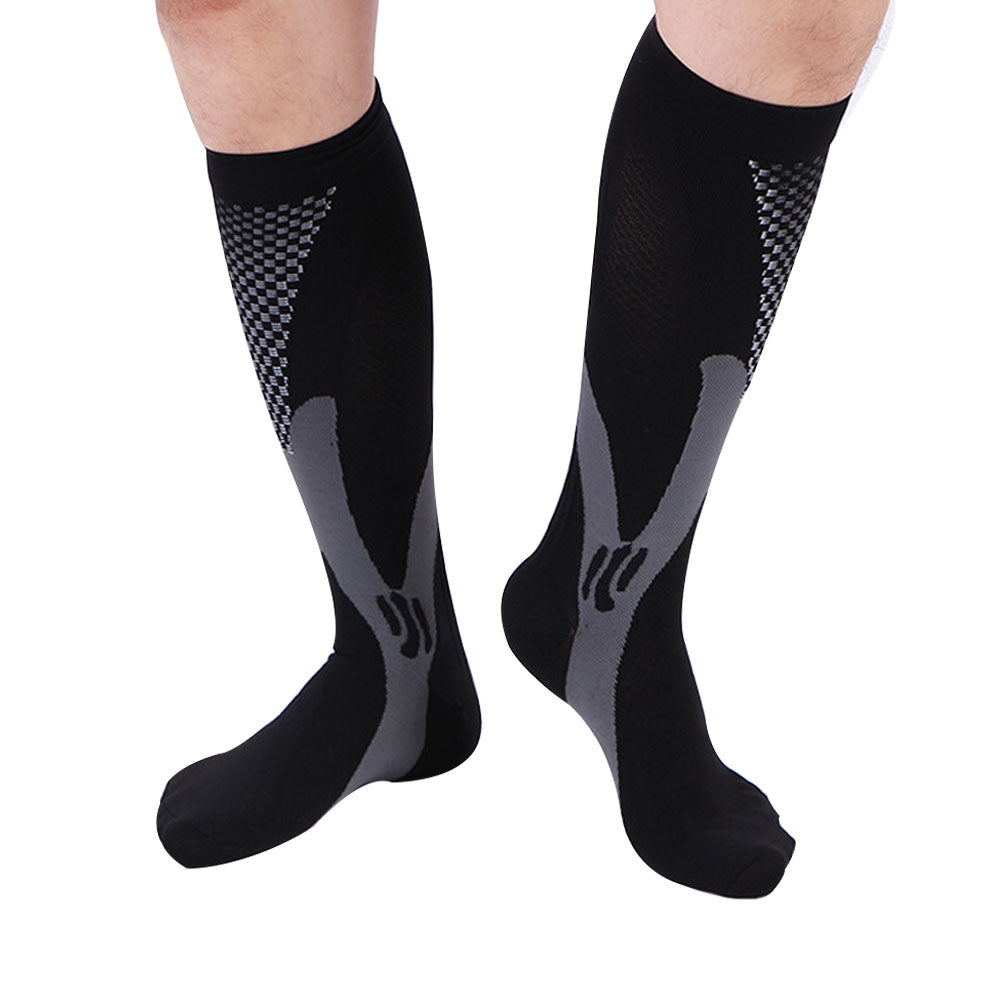 Leg Support Stretch Compression Socks For Men Women  Sports Running