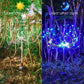 2PCS Solar Fireworks Lamps 90 LED Multi-Color Outdoor Christmas Lights