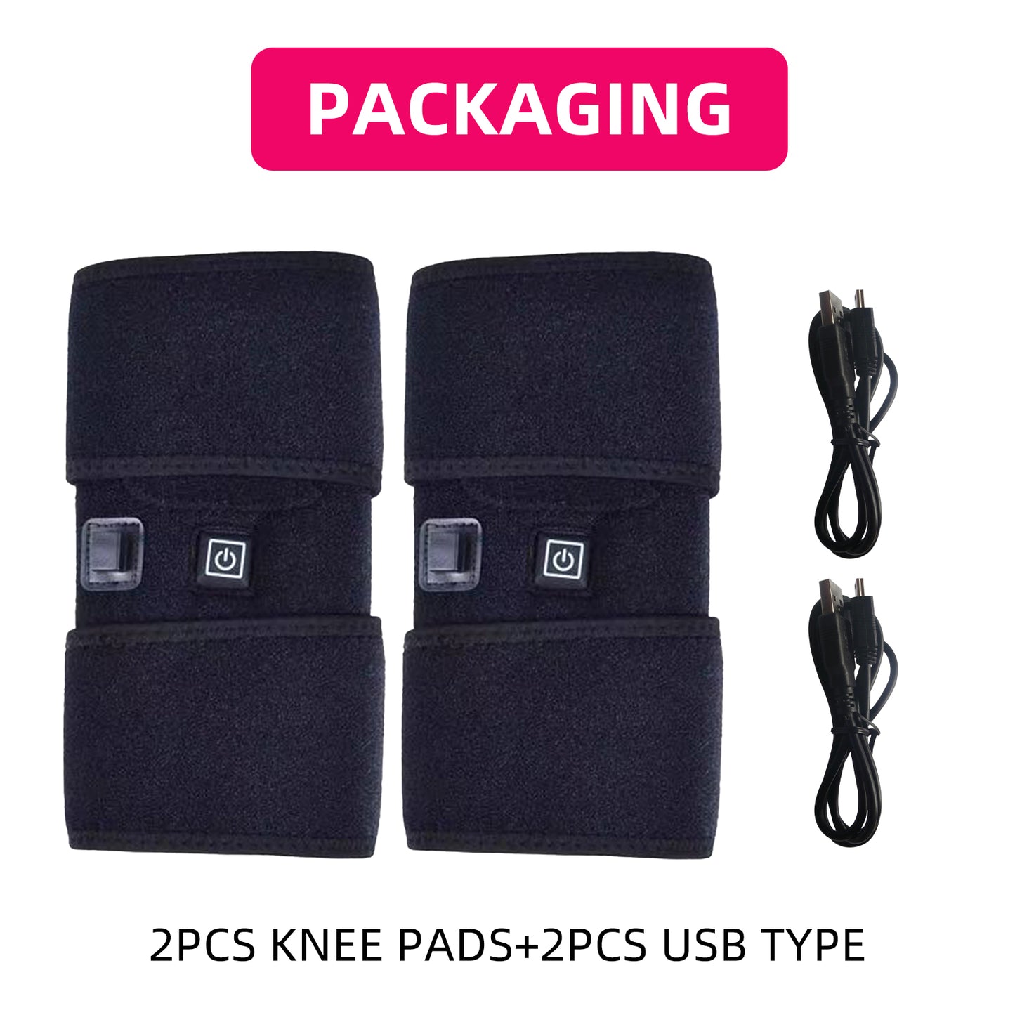 Heating Knee Pads Magnetic Knee Brace Compress Therapy Support Belt
