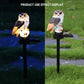 LED Garden Owl Solar Light Yard Lawn Waterproof Stake Lamp Party Decor