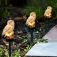 LED Garden Owl Solar Lights Patio Yard Lawn Waterproof Stake Lamp Party Decor