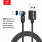 Magnetic USB Cable Fast Charging Type C IOS Micro Data Charge Cord