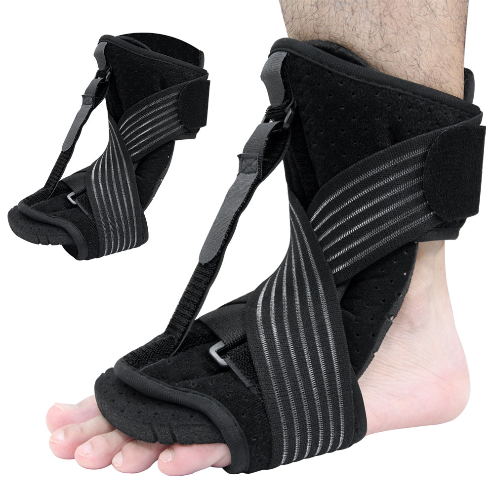 Adjustable Plantar Fasciitis Night Foot Splint Drop Orthotic Brace