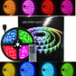 LED Strip Lights with Infrared 44 Keys Remote Multi Color Changing