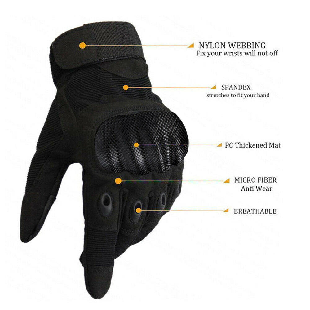 Men's Work Gloves Moto Driver Security Protection Wear Safety