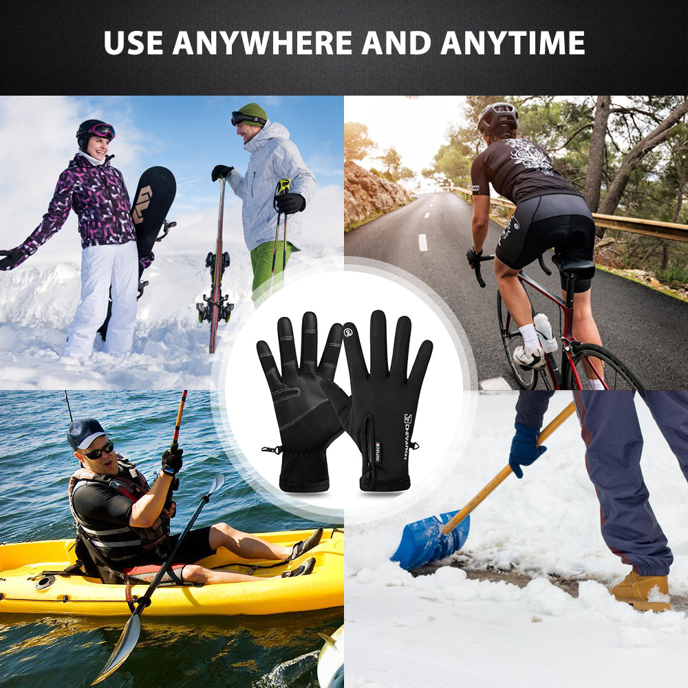 Winter Warm Gloves Touch Screen Waterproof Anti-slip Gloves SP