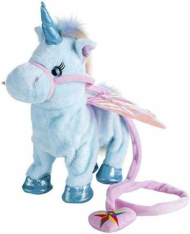 Funny Electric Walking Music Unicorn Plush Toy Stuffed Animal Toy