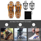 18 Teeth Steel Ice Gripper Spike for Shoes Anti Slip Climbing Snow