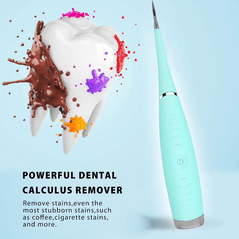 Electric Sonic Dental Scaler Waterproof Calculus Plaque Remover Tool