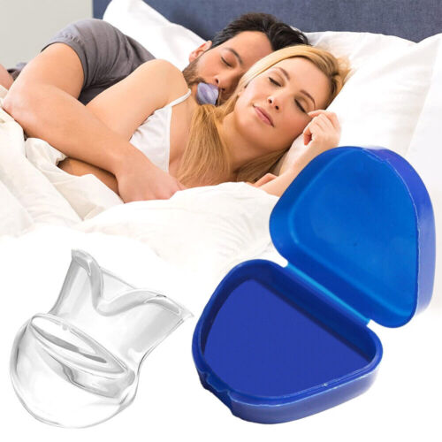 2pcs Anti Snoring Tongue Device Silicone Sleep Apnea Aid Stop Snoring Adults