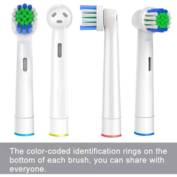 Toothbrush Replacement Heads Electric Toothbrush Compatible with Oral B - 12 Brushes