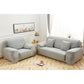 Stretch Sofa Cover Solid Color All Inclusive Non Slip Protective Cover