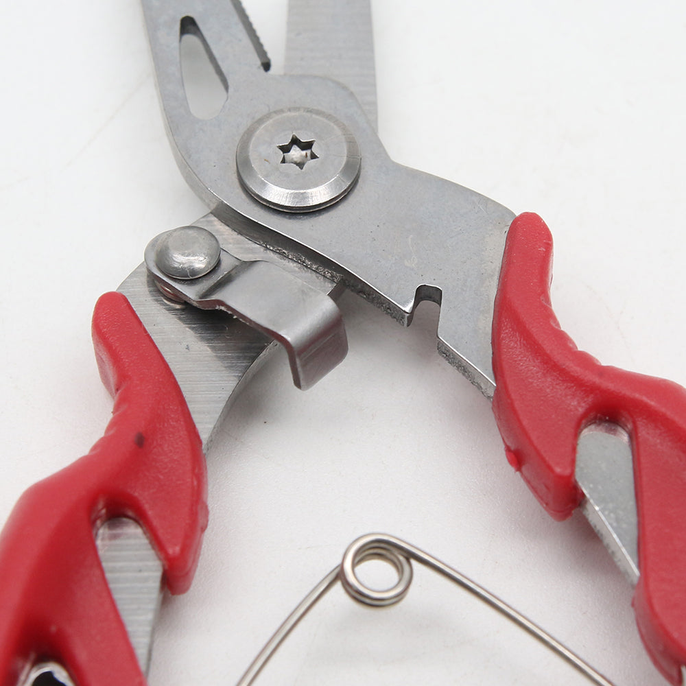 Fishing Plier Scissor Braid Line Lure Cutter Hook Remover Tackle Tool