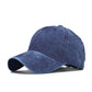 Men Women Washed Distressed Twill Cotton Cap Vintage Adjustable Hat