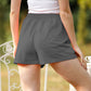 Womens Shorts Casual Drawstring Elastic Waist Summer with Pockets