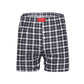 Men's Boxer Shorts Breathable Casual Loose Plaid with Button Underwear