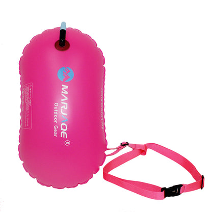 Swimming buoy, swimming inflatable buoy with adjustable belt SP