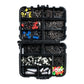 177Pcs Fishing Accessories Tackle Hook Kit  Durable with Tackle Box