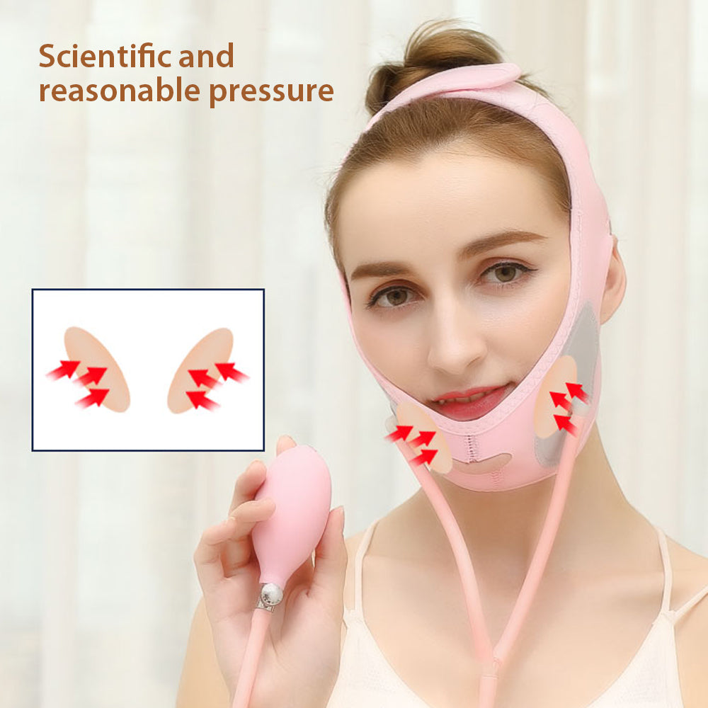 Face Slimming Belt Inflatable Anti Wrinkle and Double Chin Reducer