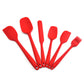 Heat Resistant Food Grade Silicone Spatulas Set kitchen utensils set