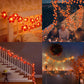 30 Lights Maple Leaf String Lights Thanksgiving Christmas Decorations