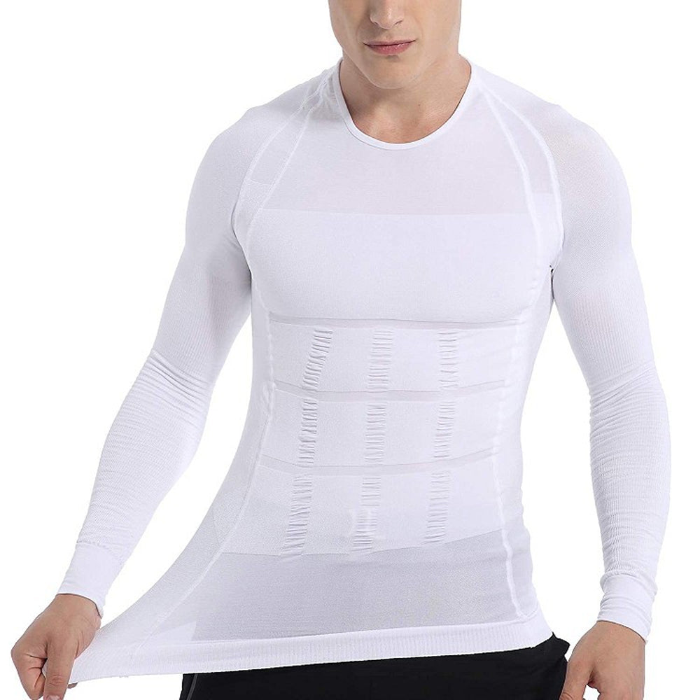 Men's slimming long-sleeved vest tummy shapewear long-sleeved vest