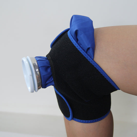 Sports Ice Pack+Sports Swelling Straps Safe Waterproof for Knees Elbow